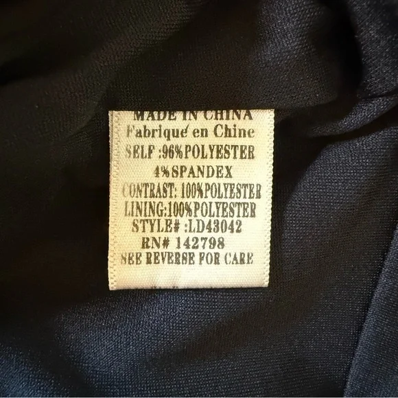 Loveriche Women’s High Neck Mini Dress With Lace Bell Sleeves Size Small 2/$25 - Picture 8 of 11